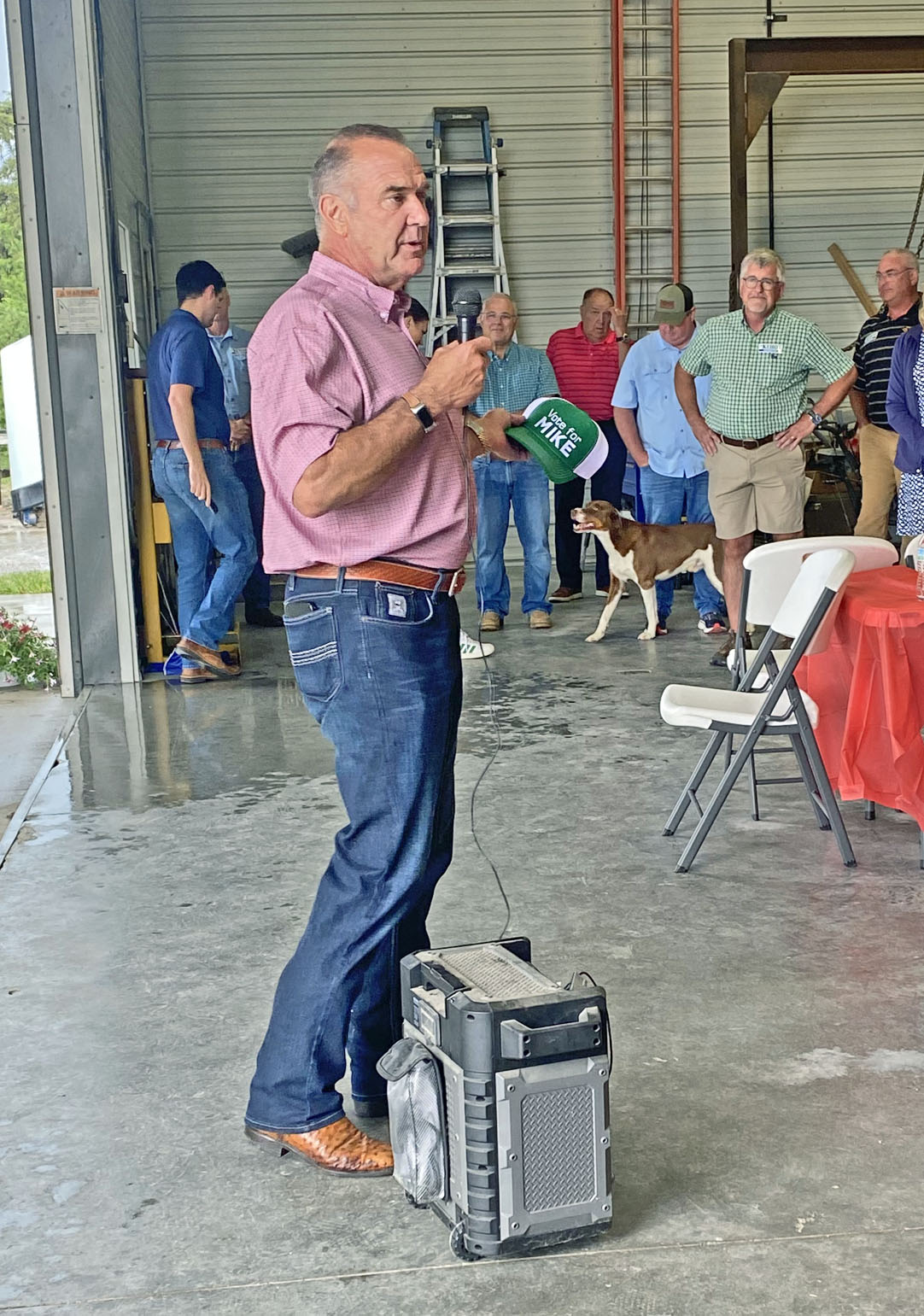 Missouri Governor candidate Mike Kehoe meets and greets – Bethany