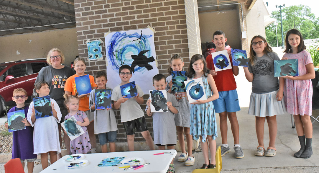 Library Painting Processed