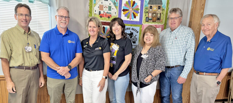 Rotary district governor, larger processed