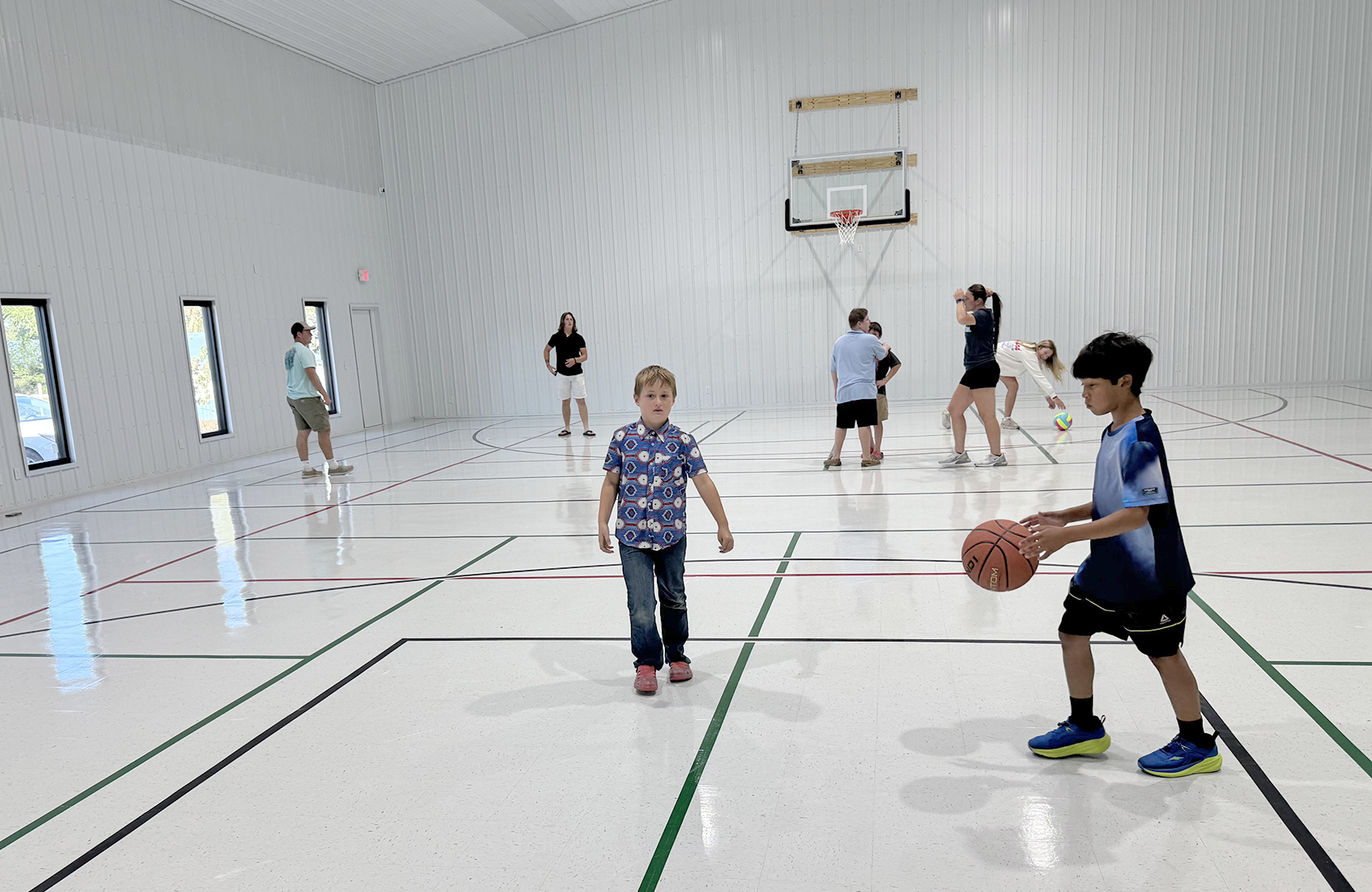 gymnasium, processed