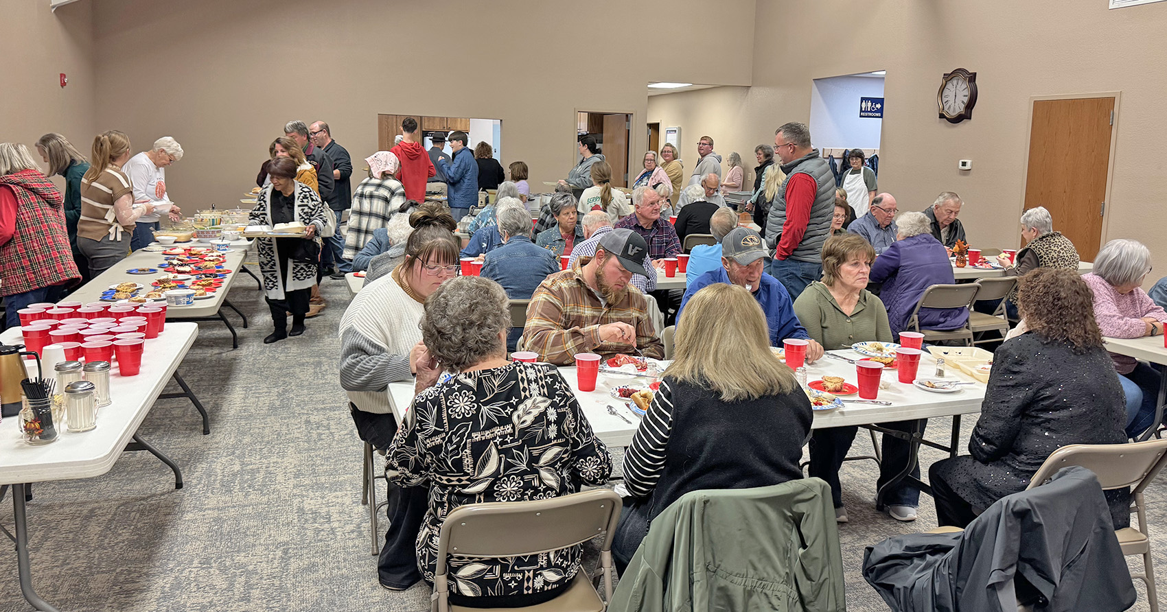 Thanksgiving dinner, processed