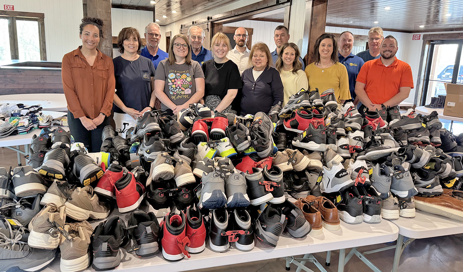 Shoe drive, processed