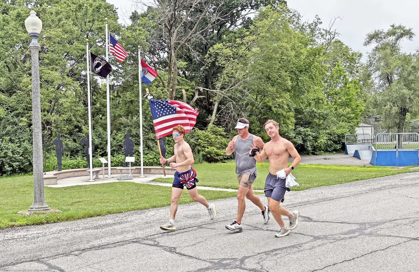 flag run copy