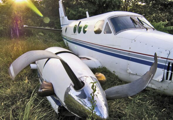 Airplane wreck