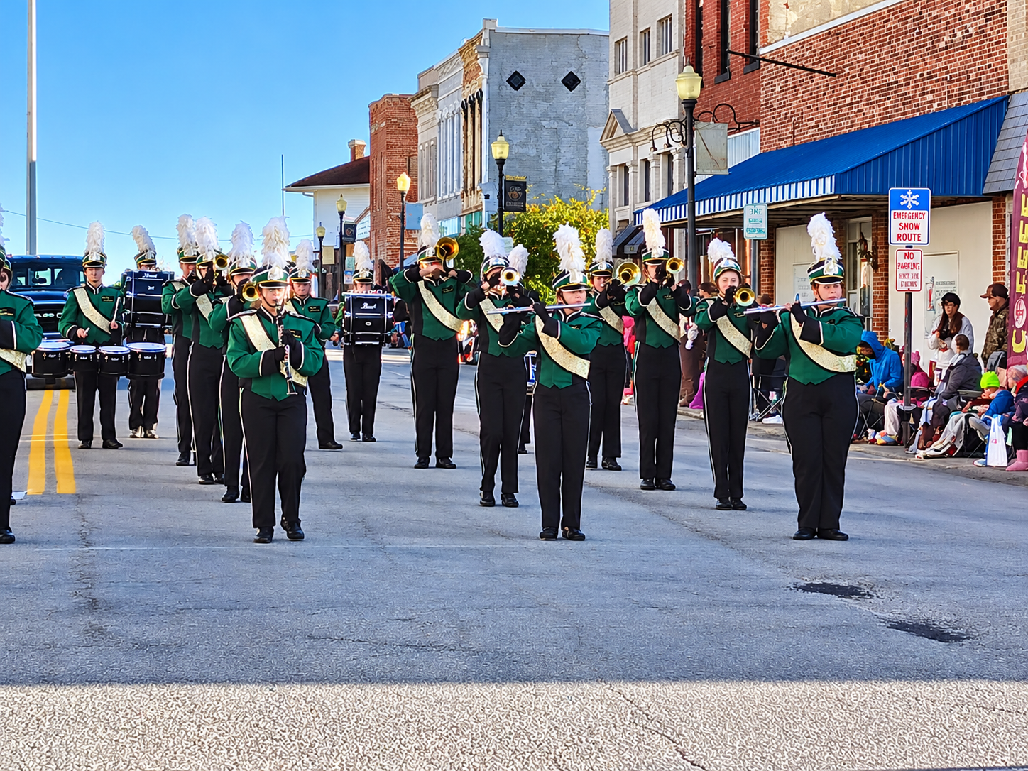 North Harrison Marching Band Parade